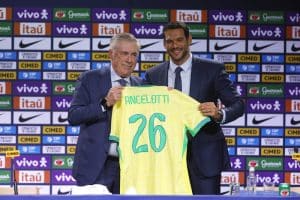 Read more about the article Carlo Ancelotti officially unveiled as head coach of Brazil