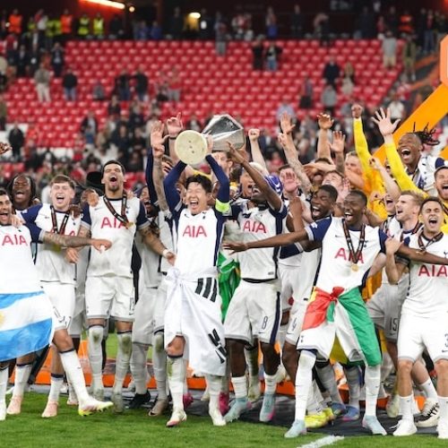 Spurs crowned Europa League champions to end 17 year trophy drought