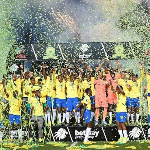 Champions Sundowns end Betway Premiership in style