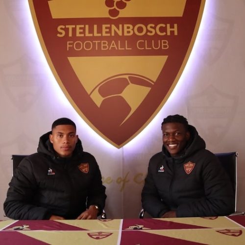 Abrahams & Andrieas sign professional contract with Stellies