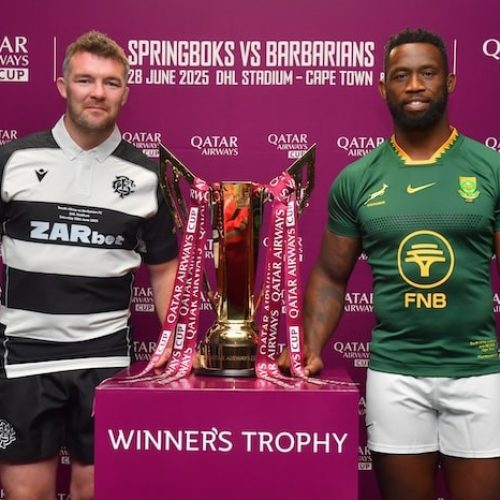O’Mahony to lead Barbarians against Springboks