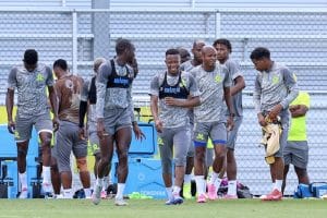 Read more about the article Gallery: Sundowns training session ahead of Fluminense showdown