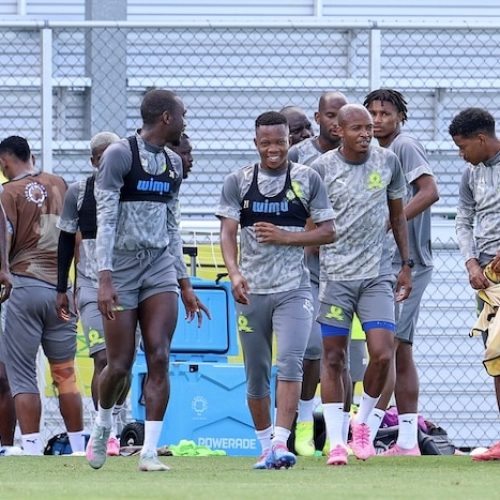 Gallery: Sundowns training session ahead of Fluminense showdown