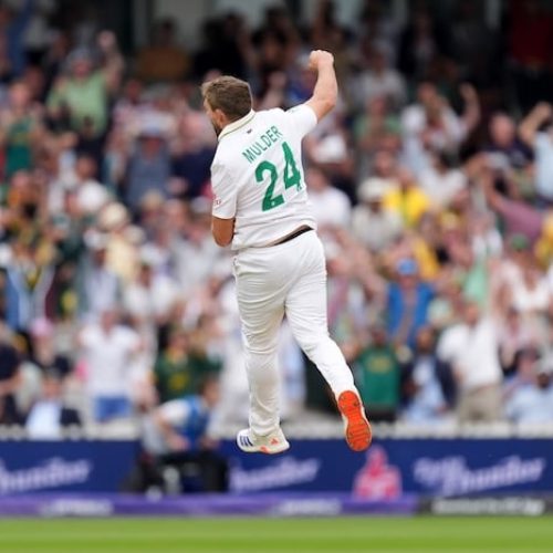 Williams hits century as Mulder keeps Proteas in control