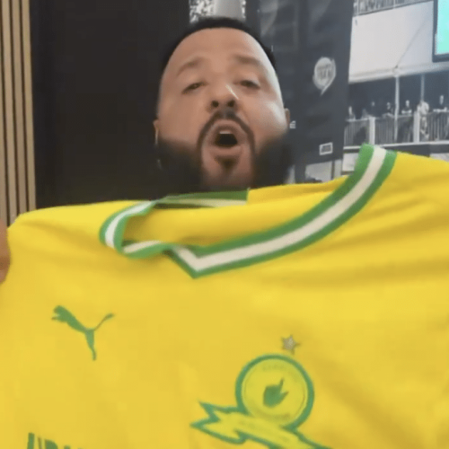 WATCH: DJ Khaled welcomes Mamelodi Sundowns to the USA