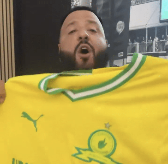 You are currently viewing WATCH: DJ Khaled welcomes Mamelodi Sundowns to the USA