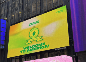 Read more about the article WATCH: Mamelodi Sundowns, DJ Khaled light up Times Square