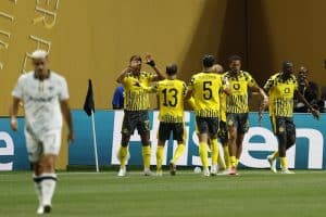 Read more about the article Dortmund to face Real in quarters after beating Monterrey