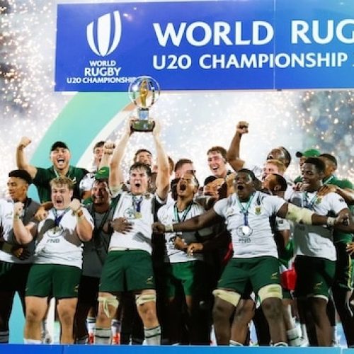 Junior Boks break 13-year title drought in Italy