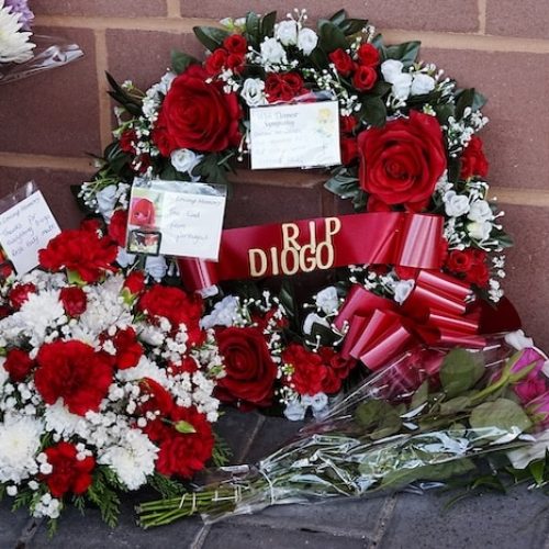 Liverpool fans come together to honour Jota at Anfield