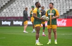Read more about the article Erasmus names uncapped front row as Kolisi returns against Georgia