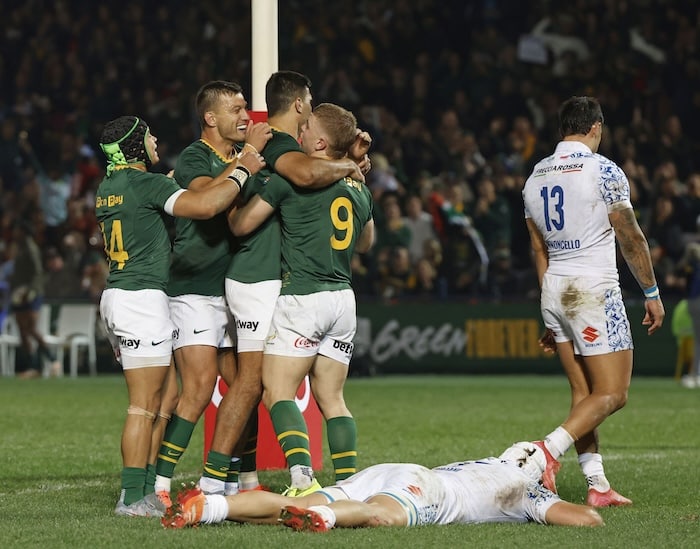 You are currently viewing Springboks secure hard-fought win over Italy