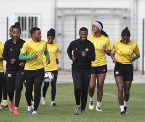 Read more about the article Gallery: Banyana’s training session ahead of WAFCON third-place playoffs