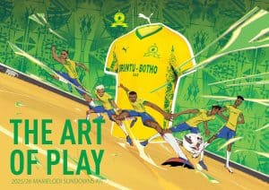 Read more about the article Sundowns unveil home and away kit for 2025-26 season