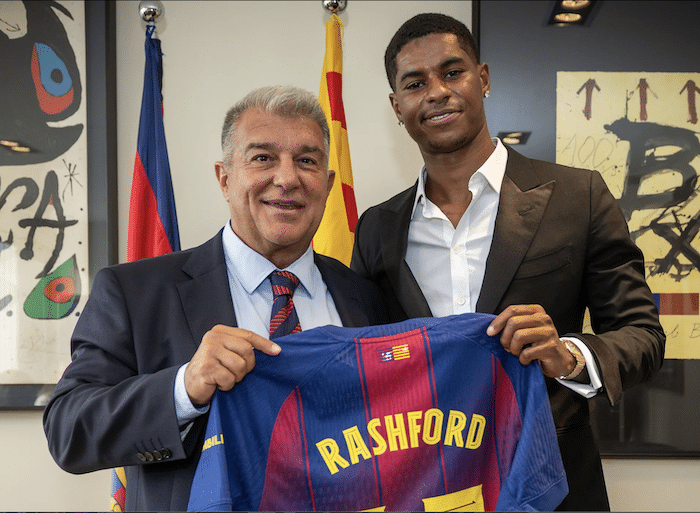 You are currently viewing “I want to win trophies at Barca” – Rashford