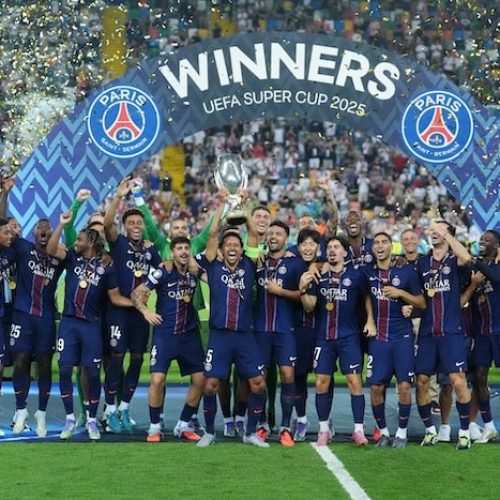 PSG beat Spurs to lift UEFA Super Cup