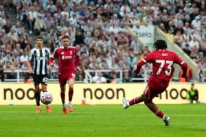 Read more about the article WATCH: Rio Ngumoha nets late winner for Liverpool