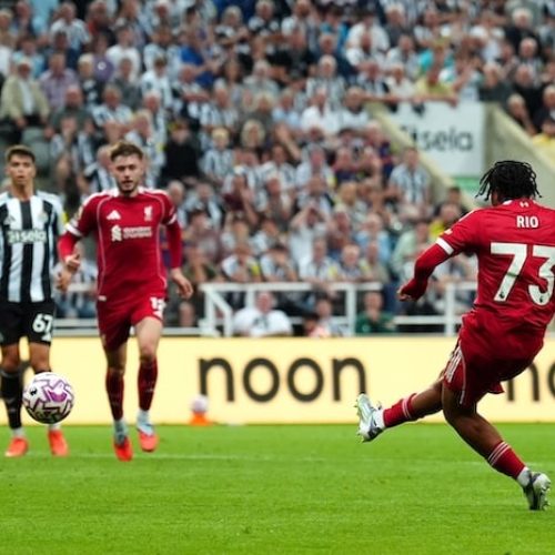 WATCH: Rio Ngumoha nets late winner for Liverpool