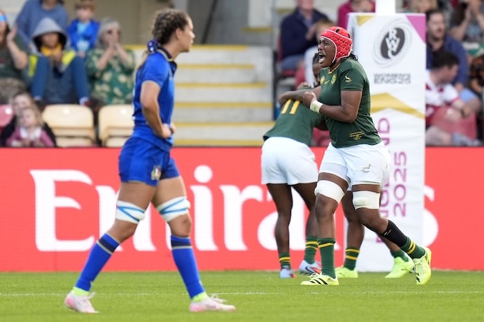 You are currently viewing Bok Women make history by securing place in RWC quarters