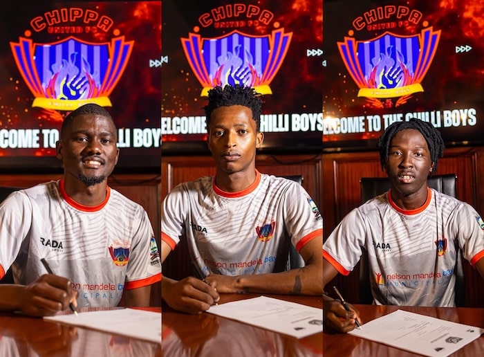 You are currently viewing Chippa confirm three new signings