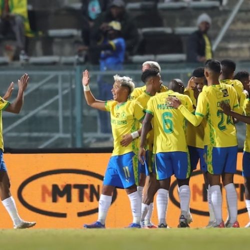 Sundowns cruise into MTN8 semis