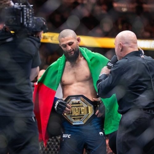 Gallery: Chimaev dominates Du Plessis to win UFC Middleweight title