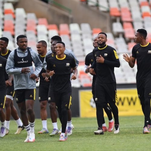 In Picture: Bafana’s final training session for Nigeria showdown