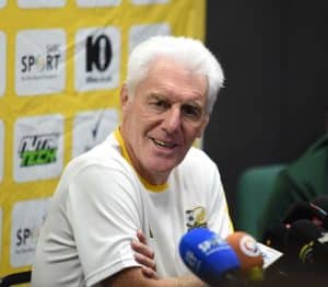 Read more about the article Broos names preliminary Bafana squad for friendly
