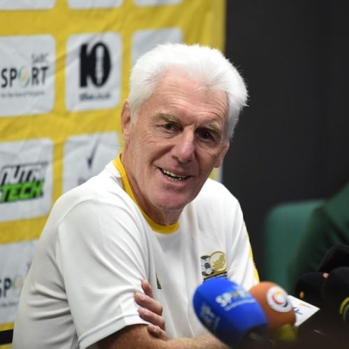 Broos names preliminary Bafana squad for friendly