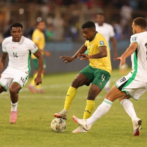 Bafana edge closer to WC qualification after Nigeria draw