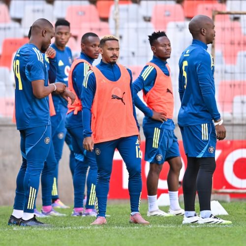 Gallery: Pirates final training session ahead of CAF CL opener