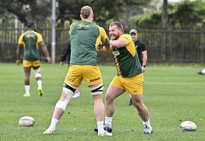 You are currently viewing Venter to start against Pumas as Nche withdraws due to niggle