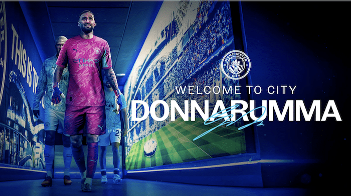 You are currently viewing Man City sign Donnarumma from PSG