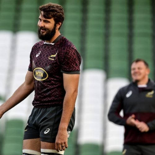 De Jager called up to join Boks in London