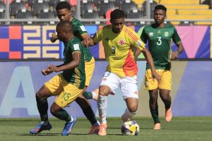 Read more about the article Amajita bow out of World Cup after Colombia defeat