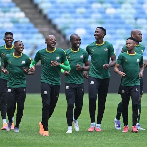 Gallery: Bafana’s final preparations for WC qualifier