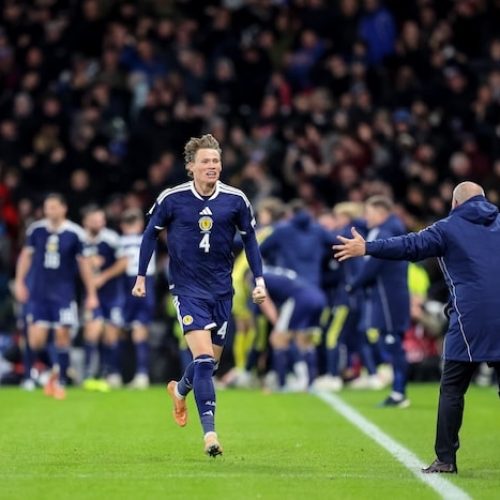 WATCH: McTominay’s bicycle helps Scotland qualify for WC