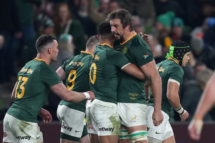 You are currently viewing Springboks secure first win in Dublin since 2012