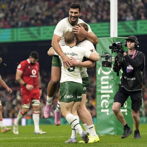 Springboks Run Riot Over Wales in Cardiff