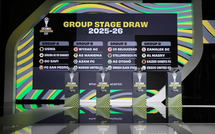 You are currently viewing Chiefs, Stellies learn opponents for CAF Confed Cup Group Stages