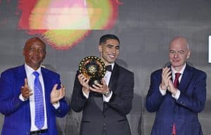 Read more about the article Achraf Hakimi crowned CAF Player of the Year