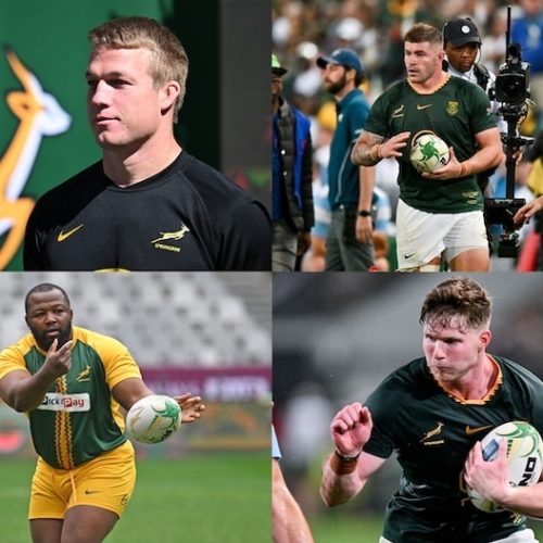 Springboks quartet nominated for World Rugby Awards