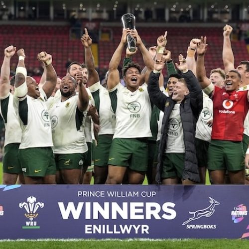Springboks congratulated for outstanding 2025 season