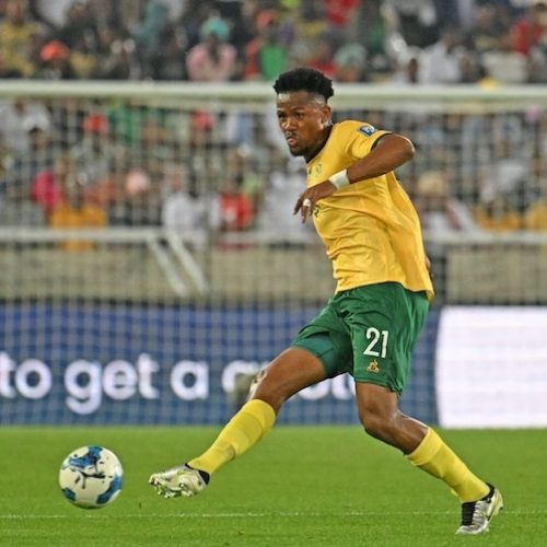 Ngezana Arrival Boosts Bafana Camp
