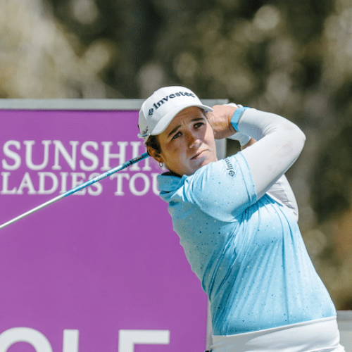 Napoleaova leads with Du Toit and Dlamini chasing in Jabra Ladies Classic