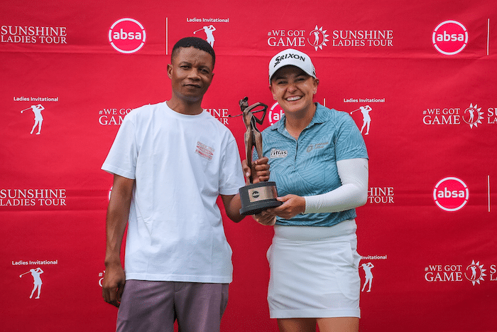 You are currently viewing Dominant Van Der Westhuizen wins ABSA Ladies invitational