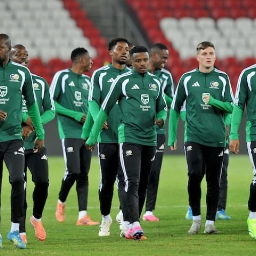 WATCH: Bafana train ahead of Nicaragua clash