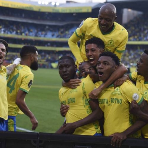 Recap: Sundowns Clinch Win In CAF CL Final First-Leg