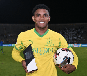 Read more about the article Leon Reflects On Scoring First Sundowns Hat-Trick