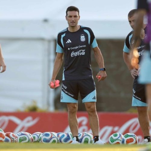 Scaloni: We’re taking it one game at a time